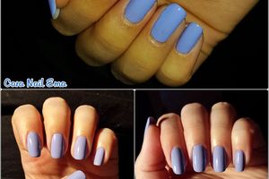 Manucure en deux versions sur Kiko n°338