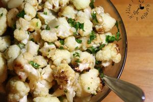 ☆ Salade de Chou Fleur Rôti ☆
