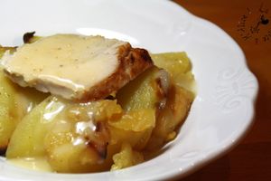 Rôti de Porc aux Pommes Caramélisées