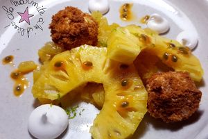 ☆ Mystère d'Ananas (Dessert à l'Assiette) ☆