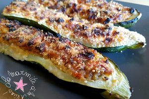 ☆ Courgettes Farcies au Chèvre ☆