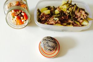 Lunchbox du jour en mode vacances terroir qui approchent