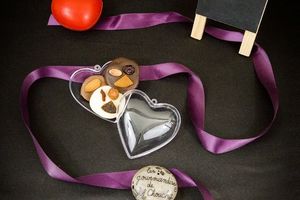 Mendiants aux trois chocolats pour la Saint Valentin