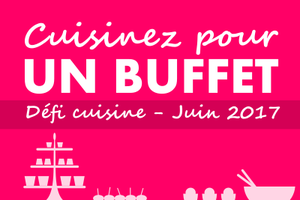 Les résultats du défi de juin Cuisinez pour un buffet