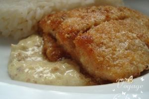 Saumon pané aux amandes