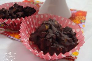 Roses des sables, sans corn flakes, aux amandes, pistaches et cranberries