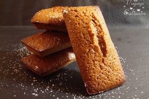 Financiers pralinoise-beurre salé