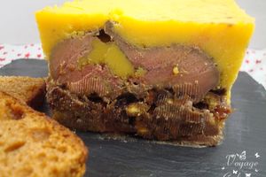 Foie gras aux pruneaux, armagnac et pistaches pour finir l'année 2015