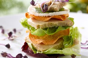La tendance "Club Sandwich" au Foie Gras