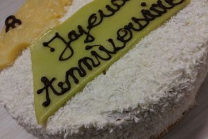 Gâteau léger ananas-coco