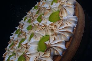 Tarte meringuée Citron Noisette