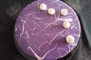 Entremet fruits rouges et chocolat caraïbe