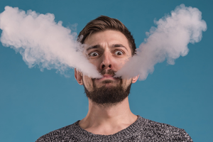 Que devient la vapeur de la cigarette électronique ?