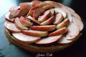 TARTE AMANDINE AUX NECTARINES
