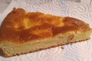 GÂTEAU FLAN AUX POMMES