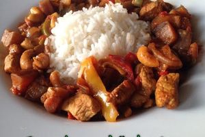 Curry de porc à l'aubergine