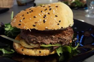 Pain à burger légèrement brioché