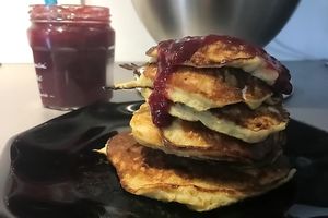 Pancakes légers à la banane