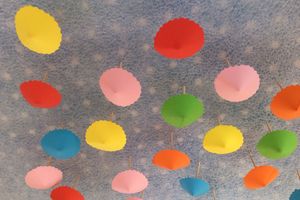 Ombrelles en papier