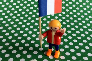 Le drapeau tricolore à l'apéro