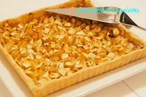 Tarte Pommes Citron, recyclage de fruits...