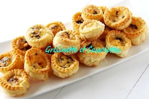 Petites quiches aux algues