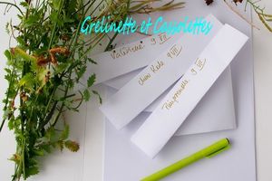 Sachets de Graines en trois Pliages à partir d'une Feuille A4