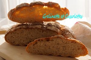 Pain sans Pétrissage, Mie aérienne