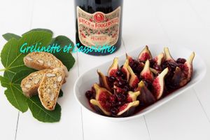 Cassolettes de Figues aux Cassis et au Kirsch