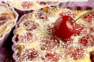 Clafoutis à la cerise et fleur de macis