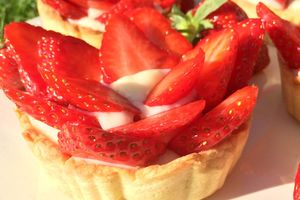 | Tartelette aux fraises | Un avant goût de l'été