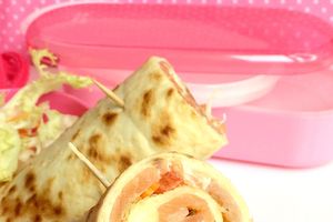 | Wrap au saumon |