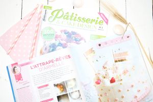L'attrape-rêves en layer cake vanille tonka { dans vos kiosques } avec recette des meringues françaises
