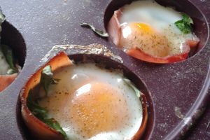 Nid de jambon à l'oeuf - 0 en JSC