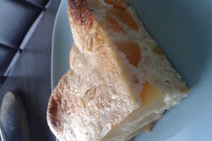 Gâteau prunes flocons d'avoine - 0 en JSC