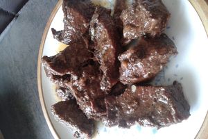 Boeuf bouguignon au cola et vin rouge