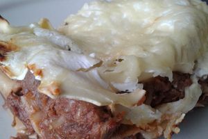 Lasagnes au plat de côtes de boeuf
