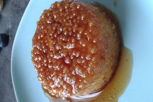 Petits flans de tapioca au caramel