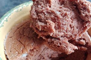 Soufflé au chocolat léger