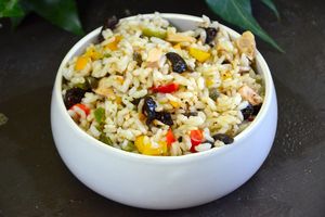 Salade de riz à la méridionale