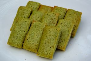 Financiers à la pistache