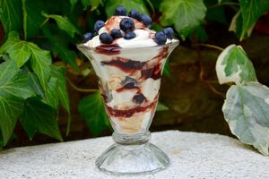 Eton mess aux myrtilles