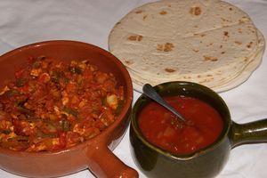 Fajitas au poulet (Mexique)