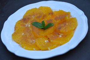Oranges à la cannelle (Maroc)