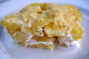Gratin de brandade à la nîmoise