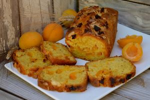 Cake aux abricots