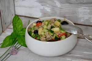 Salade d’été aux crozets