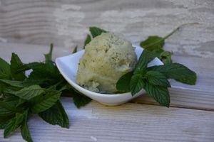 Sorbet à la menthe