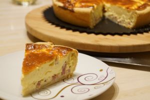 La quiche lorraine oui mais épaisse s'il-te-plait