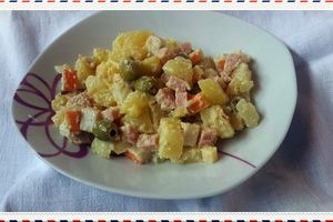 salade composée aux pommes de terre